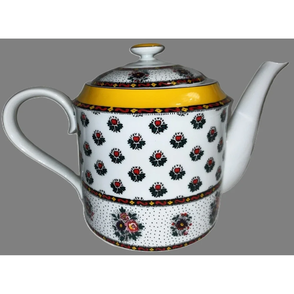 Vtg Souleiado pour Solafrance Tea Set - 